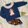 CONJUNTO SUDADERA Y BRAGUITA PERROS DE MON PETIT