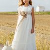vestido comunion bella bimba plisado jimena