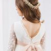 VESTIDO TULL BORDADO COMUNION DELADOSALADOCE