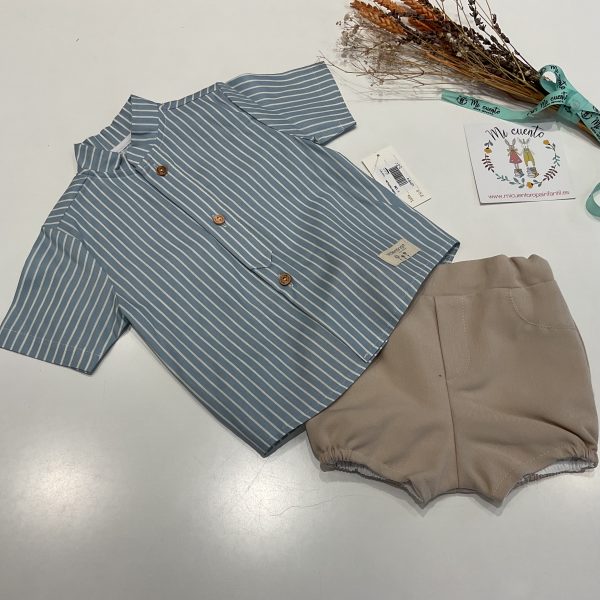 CONJUNTO CAMISA Y BOMBACHO NIÑO
