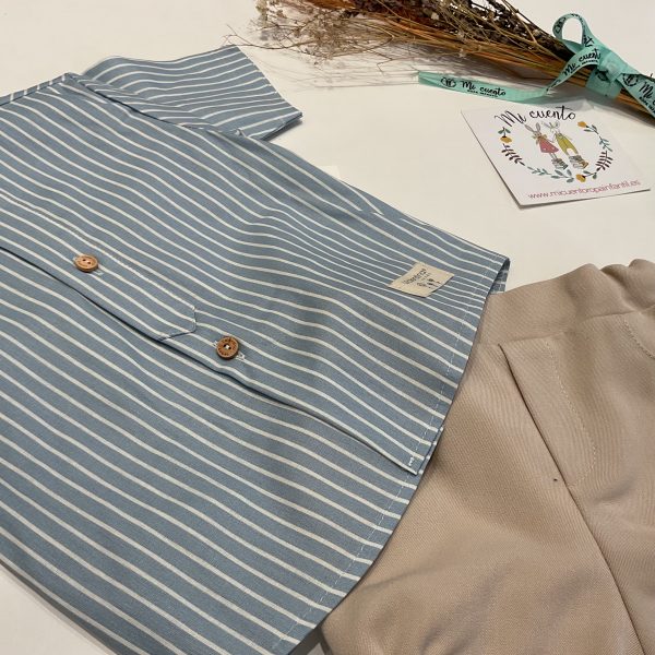 CONJUNTO CAMISA Y BOMBACHO NIÑO