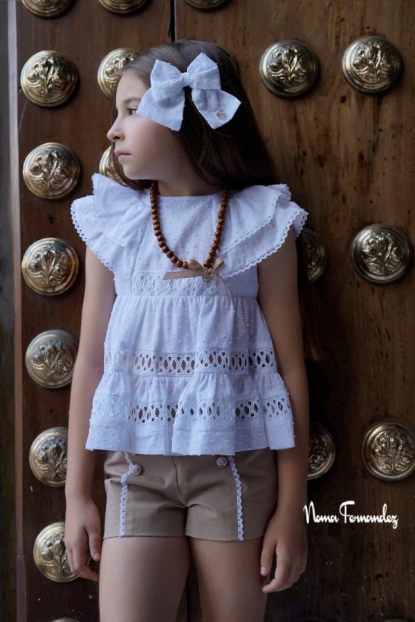 CONJUNTO SHORT VERSALLES NIÑA