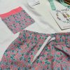 CONJUNTO NIÑO ALBARICOQUE, CAMISA Y BOXER TELA
