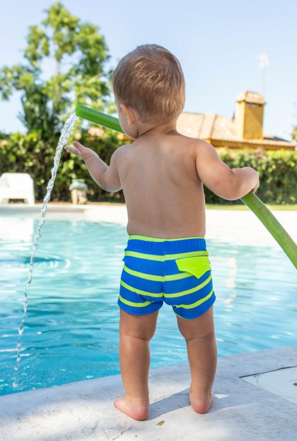 CONJUNTO CAMISETA Y BAÑADOR NIÑO METRO