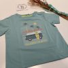 Camiseta amarilla surf niño be more