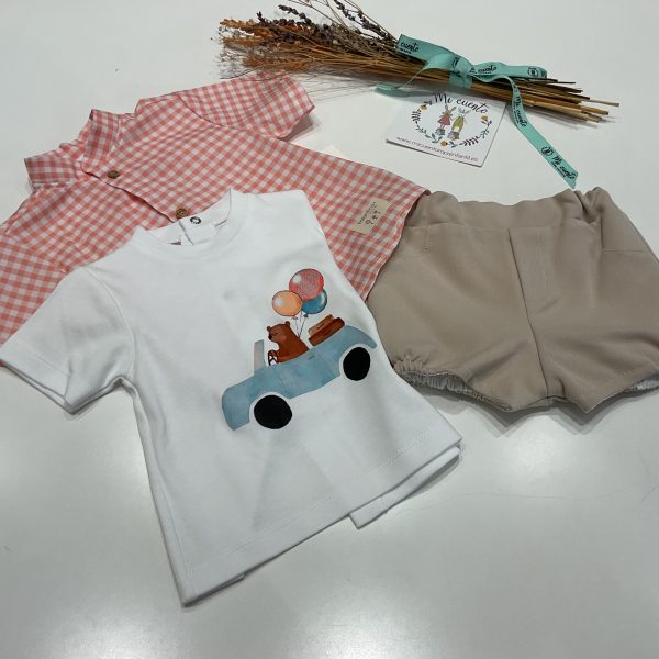 CONJUNTO NIÑO 3 PIEZAS NIÑO VALENTINA