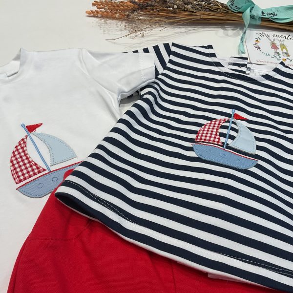 CONJUNTO 3 PIEZAS NIÑO MARINERO VALENTINA