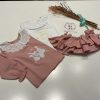CONJUNTO PIO PIO TE QUIERO CAMISETA Y BOMBACHO