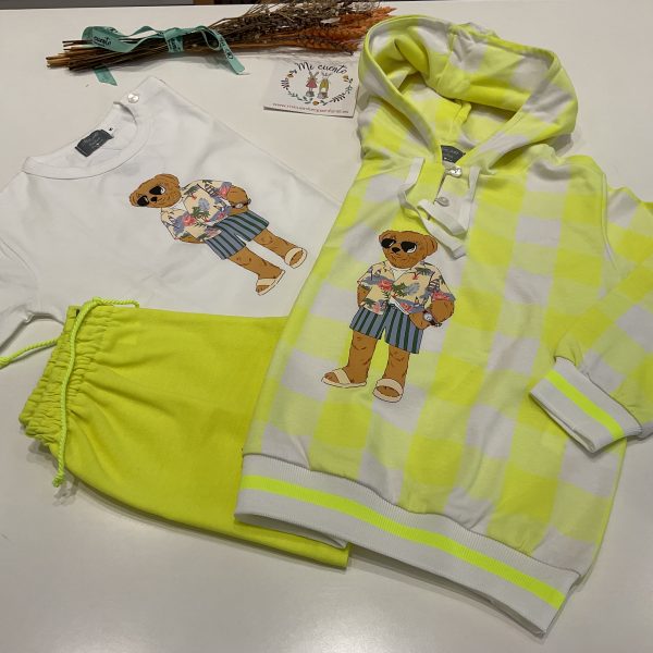 CAMISETA Y PANTALON OSO DE MON PETIT