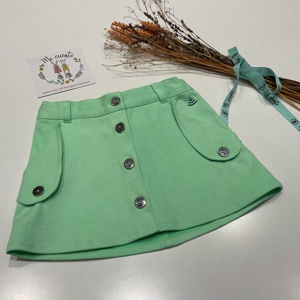 FALDA VERDE FLUOR BE MORE