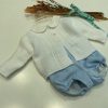 CONJUNTO 2 PIEZAS BEBE AZUL VIVIANA