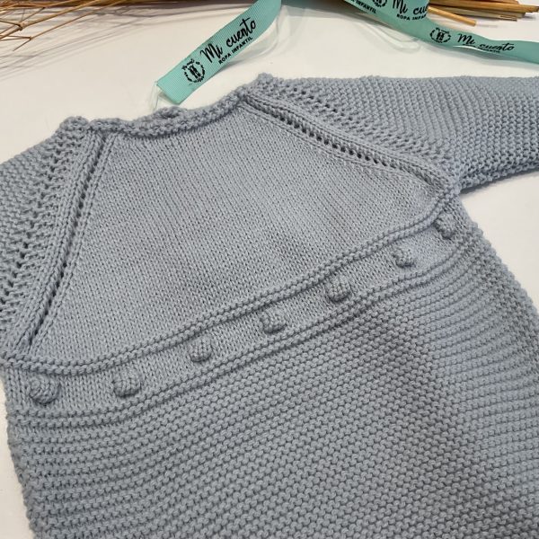 PELELE PUNTO GRIS AZULON MICOLINO