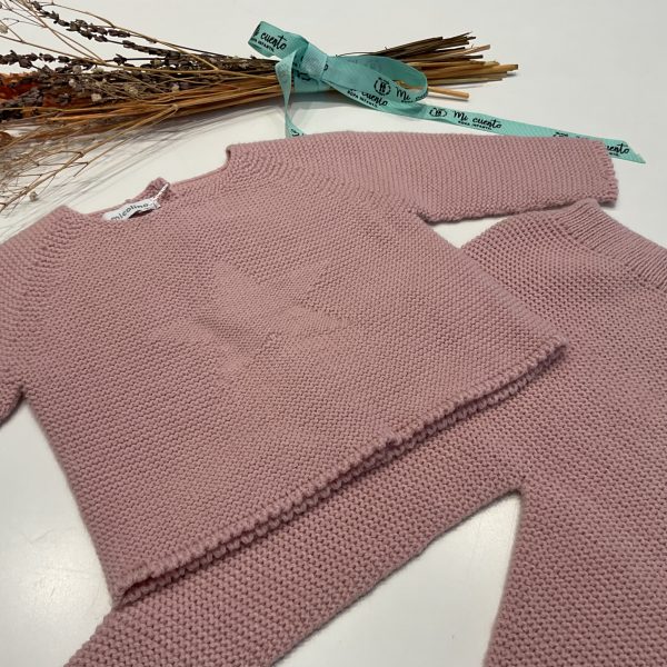 CONJUNTO ESTRELLA ROSA PUNTO DE MICOLINO