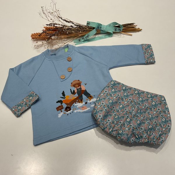 CONJUNTO SUDADERA Y BOMBACHO LIBERTY PIO PIO