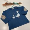 SUDADERA NIÑO PATO AZUL DE MON PETIT