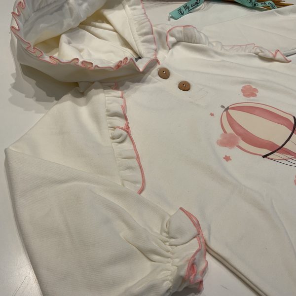 SUDADERA NIÑA GLOBO DE MON PETIT