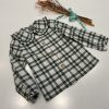 BLUSA CUADROS VERDES CON HILO DE LUREX DE MON PETIT