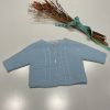 chaqueta punto azul punto micolino