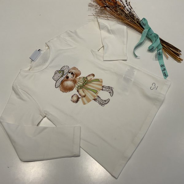 CAMISETA NIÑA MANGA LARGA DE SARABANDA