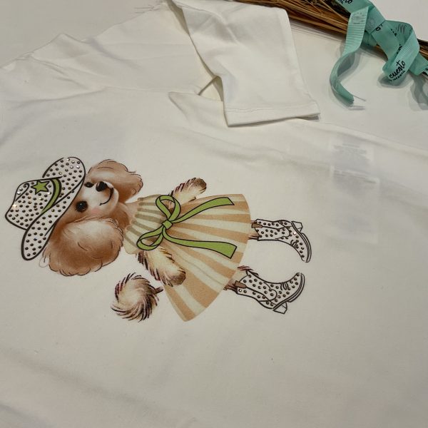 CAMISETA NIÑA MANGA LARGA DE SARABANDA