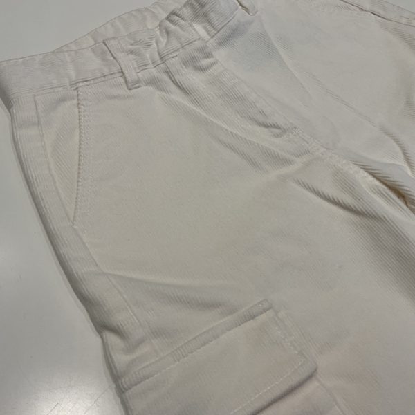 PANTALON SARABANDA PANA BLANCO DE NIÑA