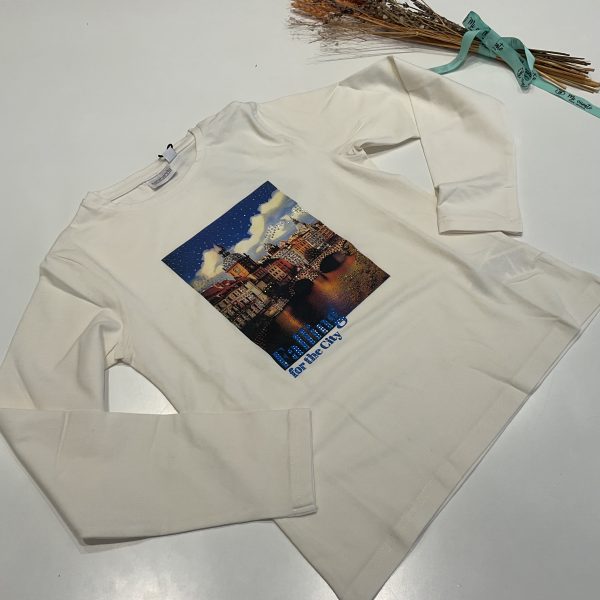 CAMISETA NIÑA MANGA LARGA SARABANDA