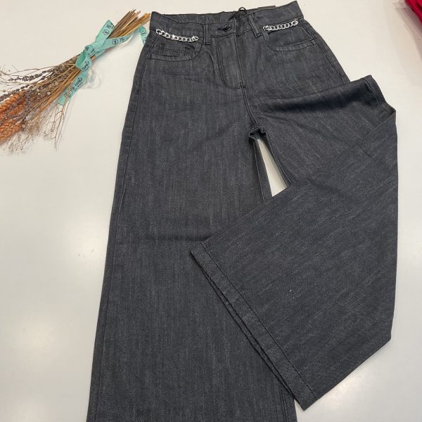 PANTALON VAQUERO ANCHO DE SARABANDA